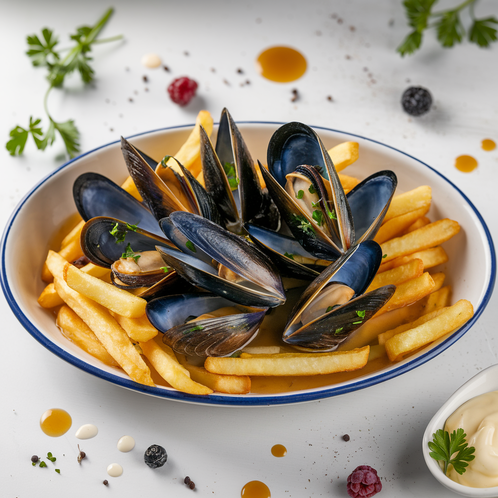 Moules Frites - Belgian National Dish